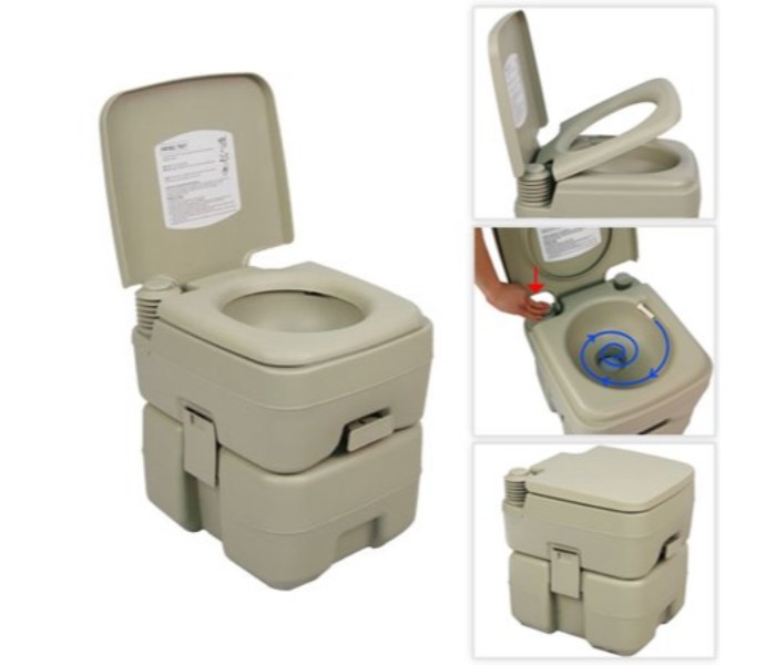 Taqdeer TP-9521 Portable Outdoor Toilet 20 L Multicolor - Zoom Image 1