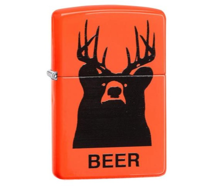 Zippo 29343 28888 Beer Bear Lighter Orange - Zoom Image 3