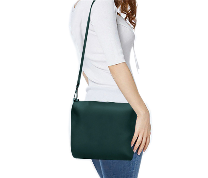 Taqdeer WP-306 Trend PU Leather 2 Pieces Handbag For Women - Green - Zoom Image 2