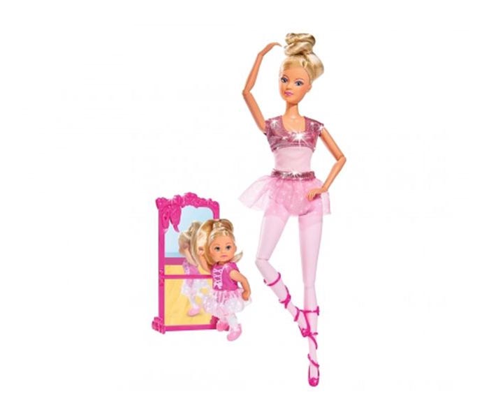 Simba 5733038 Steffi Love Ballet School Doll, Pink - Zoom Image 2