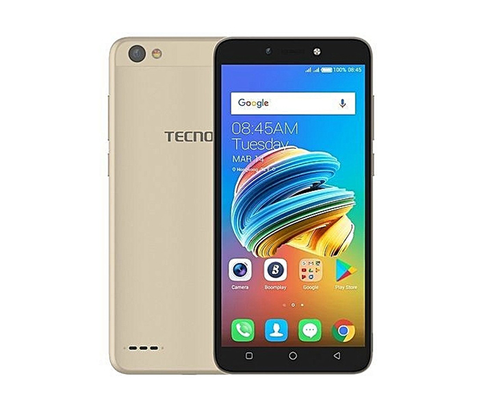 Tecno F3 5.5-inch 1GB RAM 8GB Dual Sim 3G Mobile Phone - Gold - Zoom Image