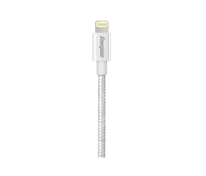 Energizer C13UBLIGSL4 1.2 Meter Hightech Metallic Lightning USB Cable - Silver - Zoom Image 2