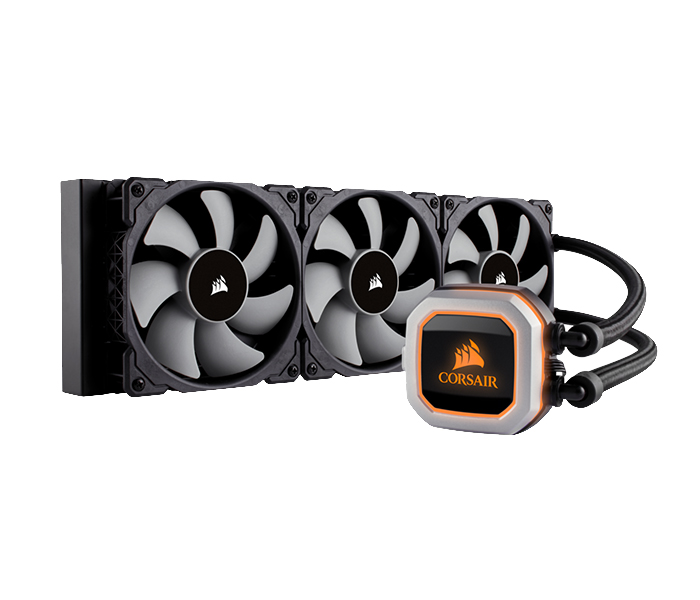 Corsair CW-9060031-WW Hydro Series H150i Pro RGB 360mm Liquid CPU Cooler - Black - Zoom Image 8