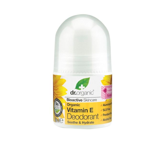 Dr.Organic N13985729A 50ml Vitamin E Deodorant - Zoom Image