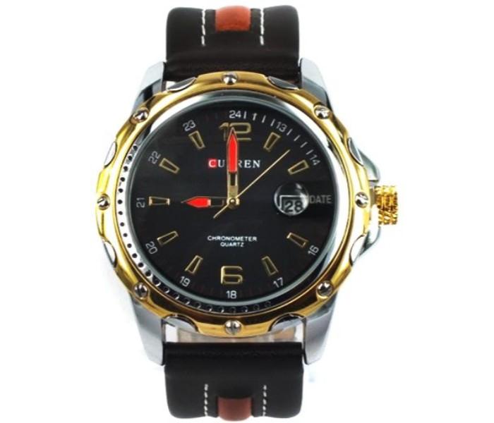 Curren M8104 BBRN Watch For Men - Zoom Image