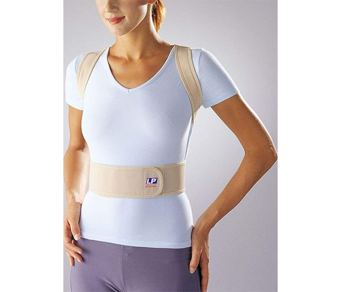 Lp Support N15427310A Adjustable Elastic Posture Support Brace - Beige - Zoom Image 2