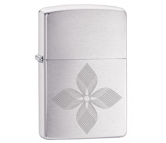 Zippo 29215 200 Wavy Lighter Silver - Zoom Image