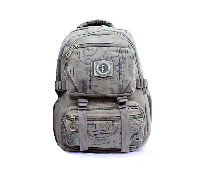 Para John PJBP6537A18 18-inch Army Cut Canvas BackPack - Grey - Zoom Image