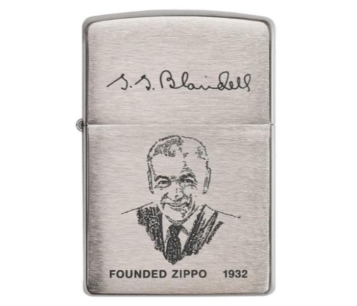 Zippo 200FL Founders Lighter Silver - Zoom Image 4