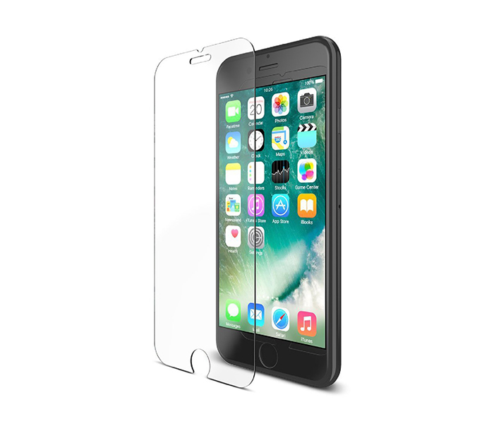 Promate Primeshield-i8+ Ultra-Slim Clear HD Tempered Glass Screen Protector - Zoom Image 6