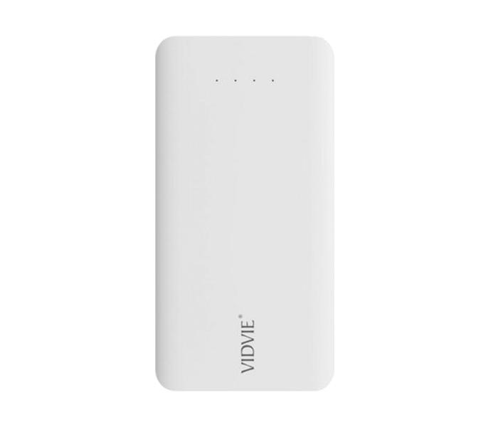 Vidvie PB-719 10000mAh Dual Port Powerbank - White - Zoom Image 3