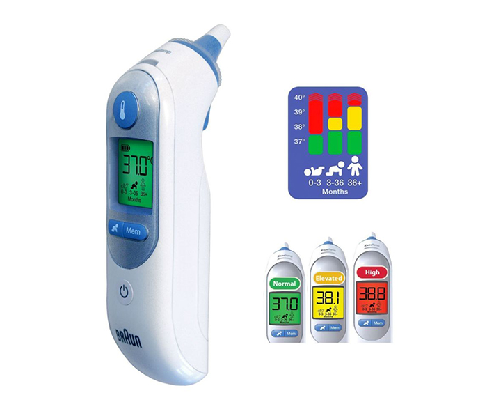 Braun IRT-6520 ThermoScan 7 Age Precision Digital Thermometer - Zoom Image 1