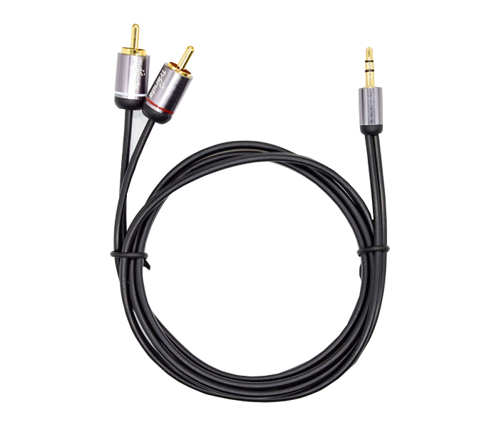 Trands TR-CA3187 3.5mm Male to Auxiliary Stereo Splitter Cable - Zoom Image 4