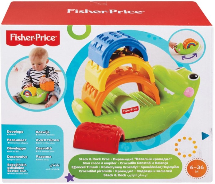 Fisher Price CDC48 Stack and Rock Croc Assorted - Zoom Image 5