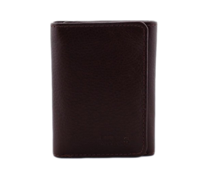 Philippe Morgan PM003 Men Leather Trifold Wallet Brown - Zoom Image 2