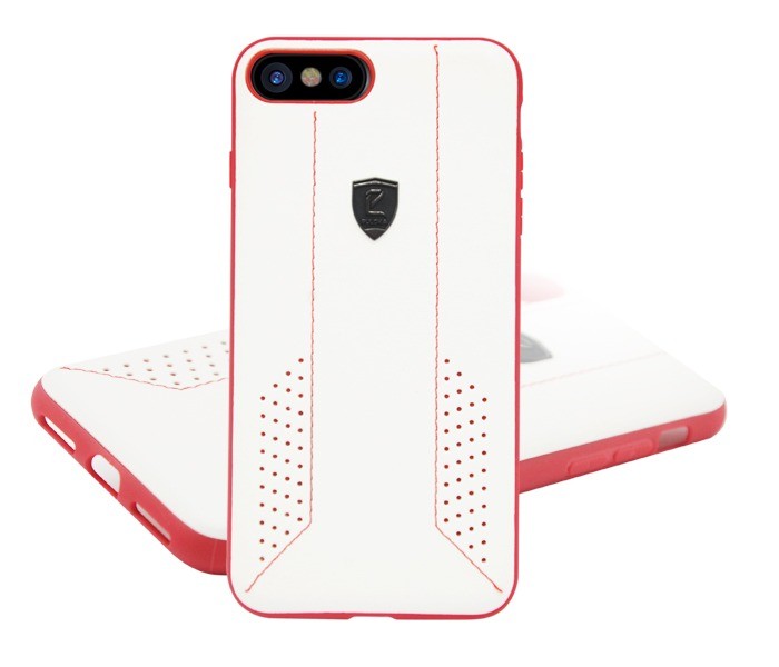 Zoom ZPC-1319 Puloka Dot Cover for iPhone 6S White and Red - Zoom Image 1