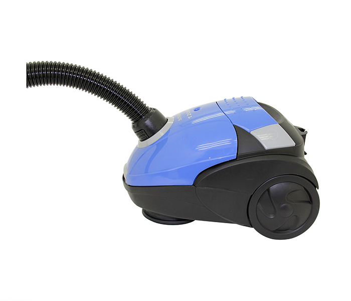 Sonashi SVC-9024 1200W Canister Vacuum Cleaner - Silver & Blue - Zoom Image 1