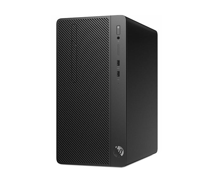 HP DESKTOP 290 G2 UHD Display Intel Core i3-8100 1TB HDD 4GB RAM Micro Tower Desktop - Black - Zoom Image 1