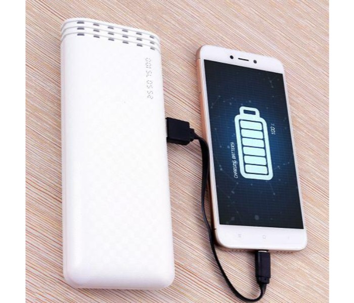 Turbo LED Light Display 2 USB Port 50000 mAh Capacity Power Bank with Flash light PB250 - Zoom Image 1