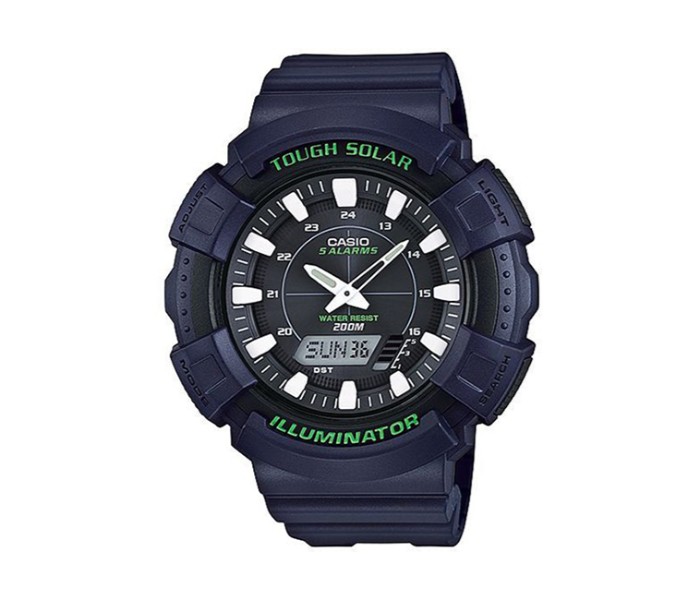 Casio ADS-800WH-2AVDF Mens Casual Analog and Digital Watch Black - Zoom Image 3