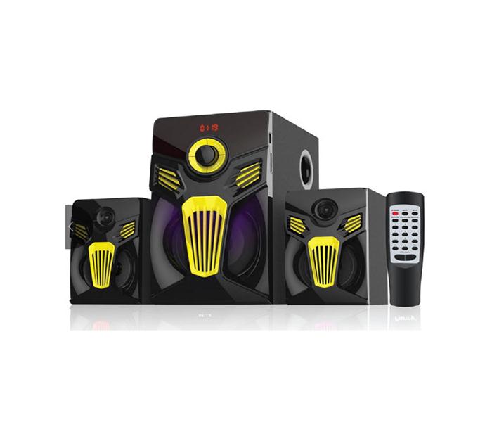 Geepas GMS8580 2.1 Channel Multimedia Speaker with Digital LED Display - Black - Zoom Image