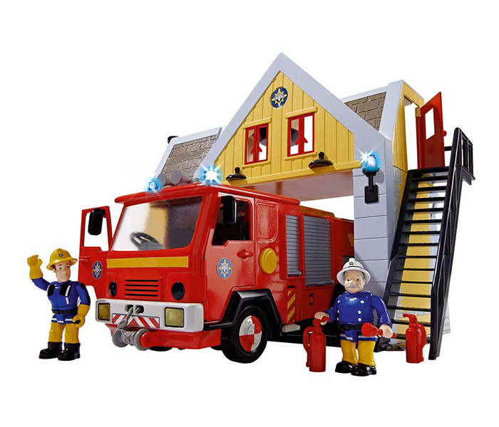 Simba 9251062 Sam Fire-Station with Figurine - Zoom Image 3