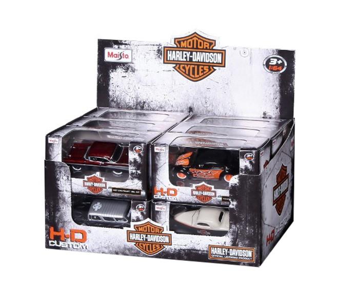 Maisto Tech 15380 1:64 H-D Custom Cars Assrt-blister Car 24 Pcs Multicolor - Zoom Image 2