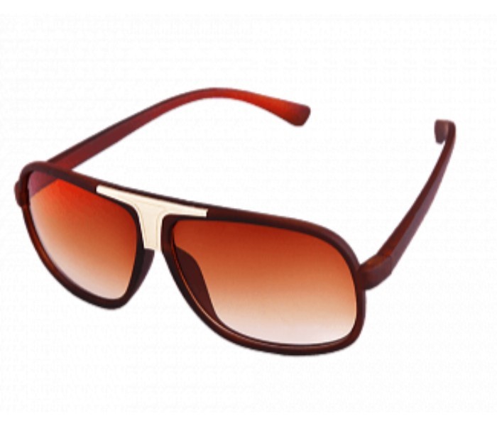 A&H-Brown Matted Mirrored Sunglasses Unisex - Zoom Image 2