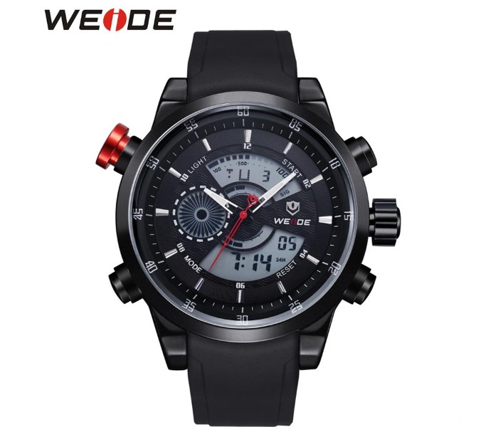 Weide WH 3401PU Mens Analog and Digital Watch Black - Zoom Image 3