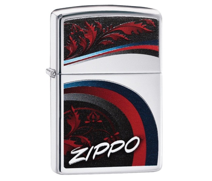 Zippo 29415 250 Satin and Chrome Lighter Multicolor - Zoom Image 2