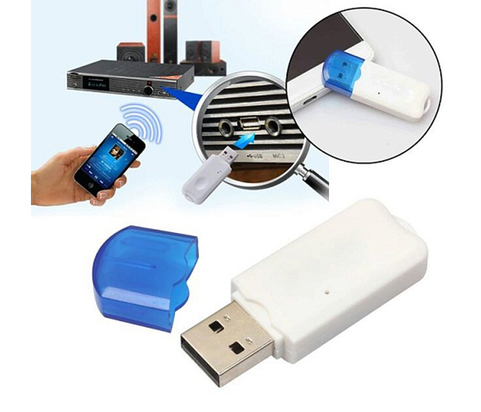 Universal USB Wireless Streaming Bluetooth Dongle Music Receiver - Zoom Image 2