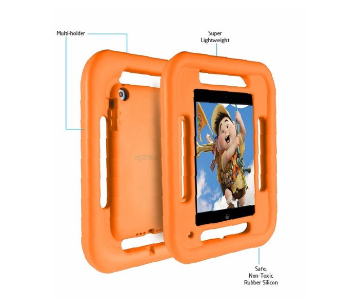 Promate FellyMini Multi-grip shockproof Impact resistant case – Orange - Zoom Image 1