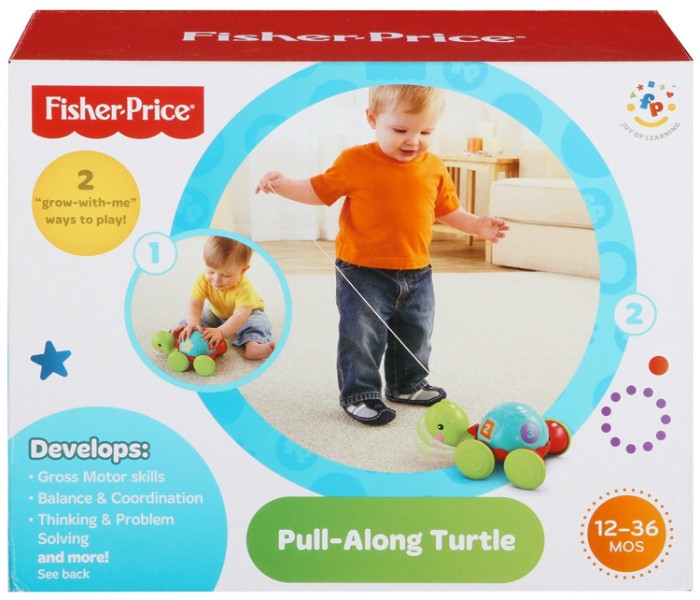 Fisher Price Y8652 Core Vehicle Play Pull Along Turtle Assorted - Zoom Image 5