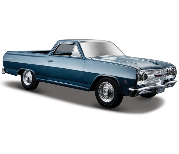 Maisto Tech 31977 1:25 SE (B) 1965 Chevrolet El Camino Blue - Zoom Image