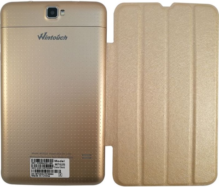 Wintouch M-702 Tablet 7 inch,4G, Android 4.2.2, 8GB, 512MB DDR3, WiFi, Dual Cortex, Dual Camera, Gold - Zoom Image 1