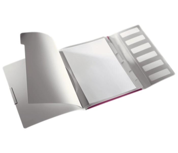 Leitz 3995-00-28 Divider Book Garnet Red - Zoom Image 1