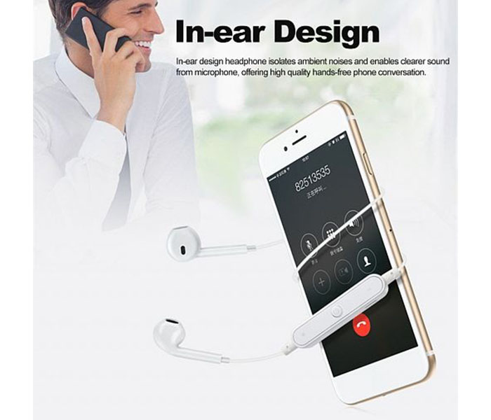 F5 Built-in Microphone Sports In-ear Stereo Headphone with Volume Control - Zoom Image 2