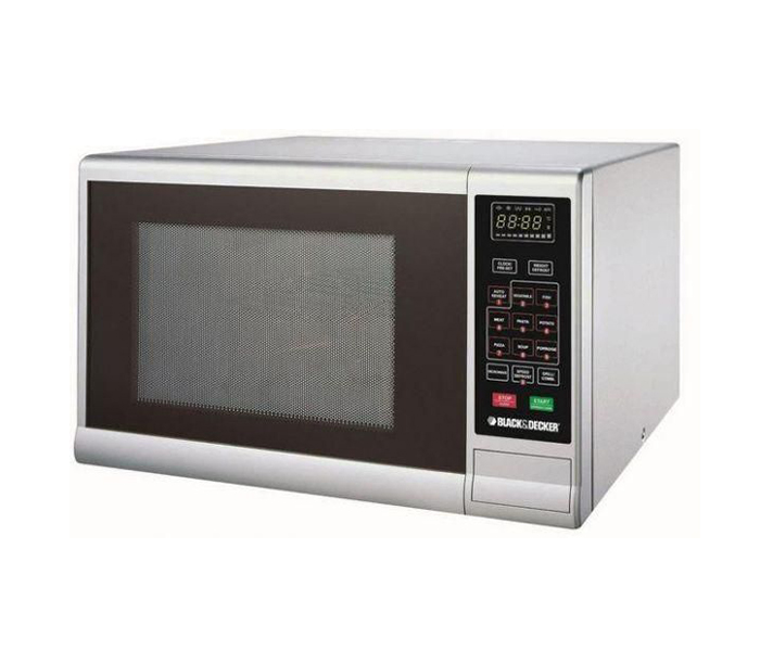 Black and Decker MZ3000PG-B5 30 Litre Microwave Oven with Grill - Silver - Zoom Image