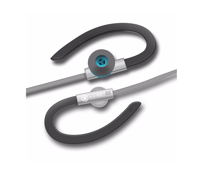 iends IE-HS631 Ear Hook Earphone - Grey - Zoom Image 2