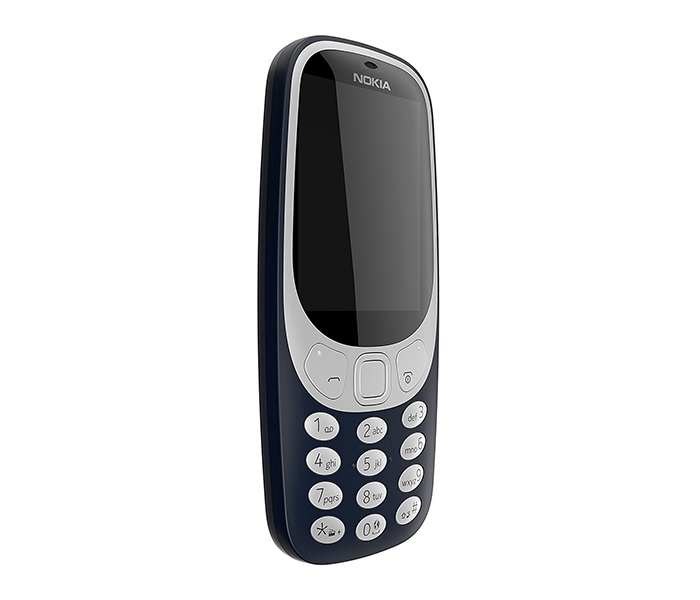 Nokia 3310 2G Dual Sim Mobile Phone - Navy Blue - Zoom Image 2