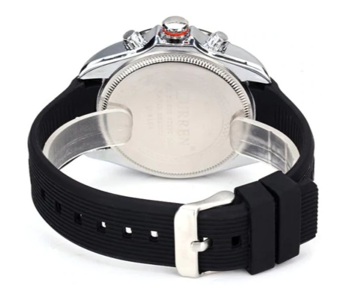 Curren 8166 Analog Quartz Watch For Men Black - Zoom Image 3