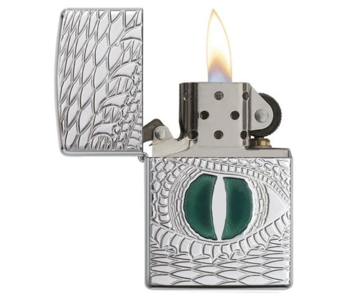 Zippo 28807 167 Dragon Eye Lighter Silver - Zoom Image 1