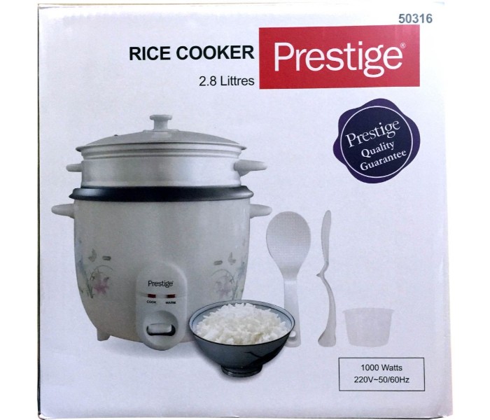 Prestige PR50316 Rice Cooker 2.8 Litre White - Zoom Image