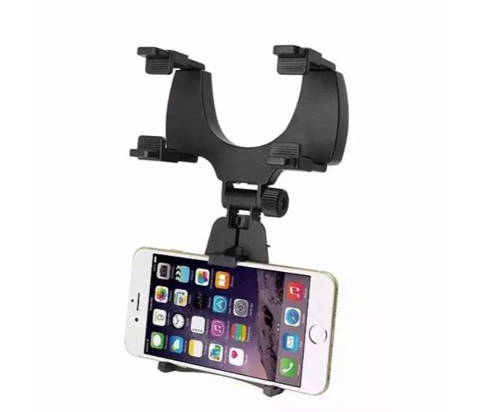 MXD Universal Car Rear View Mirror Mount for Smartphone and Navigator MCM54 Black - Zoom Image 1