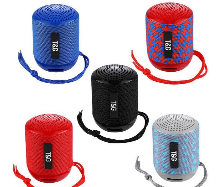 T&G Portable Wireless Bluetooth Super Bass Stereo Speaker with Aux, Micro SD & USB Flash Support TG129 Multicolor - Zoom Image 4