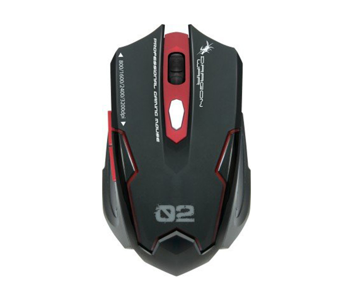 Dragon War GKM-001 Sencari Gaming Keyboard & Mouse Combo Set - Black - Zoom Image 2