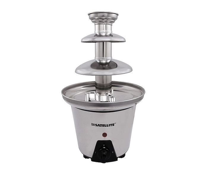 BM Satellite BM-109 3 Tier Chocolate Fountain, Silver - Zoom Image 3