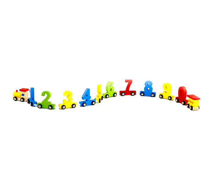 Taqdeer 7513 Wooden Digital Puzzle Train Set - Zoom Image 3