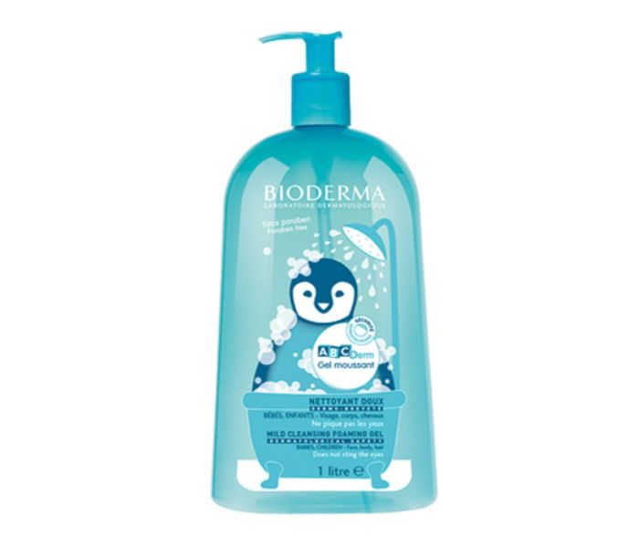 Bioderma N11921406A Abc Derm Moussant Cleanser 1 Litre For Kids - Zoom Image 2