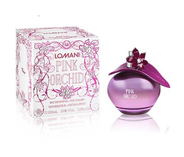 Lomani 100ml Pink Orchid Eau De Parfum Spray for Women - Zoom Image 1